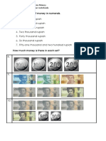 Math - Counting Indonesian Money