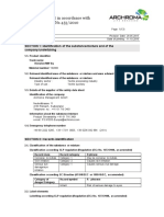 Safety Data Sheet in Accordance With Regulation (EU) No.453/2010