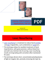 Course: ES472 Lasers and Applications, Fall 2019: Lecture #37 Topics: Laser