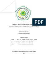 Proposal Program Kreatifitas Mahasiswa