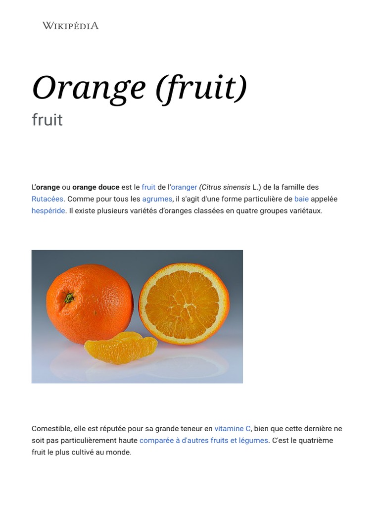 Orange 1 | PDF