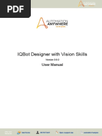 AA IQBots With Vision Skills - User Manual