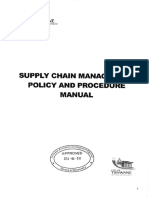 SCM Policy and Procedure Manual