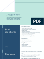 Brief del cliente