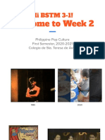 (WEEK 2) (BSTM 3-1) Introduction To Popular Culture