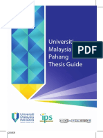 Ump Thesis Guide Nov 2019