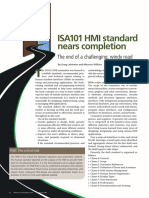 ISA101 HMI Standard Nears Completion: The End of A Challenging, Windy Road