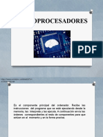 TEMA 6 MICROPROCESADORES