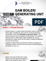 TOPIC 1 - Steam Generating Unit