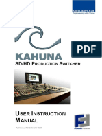 Kahuna User Manual Issue2.3 Rev1