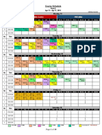 Course Schedule: Mba - Imba Class Pre-Mba