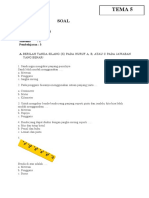 Evaluasi Kelas 2 Tema 5 Subtema 1 (Matematika Alat Ukur Panjang)