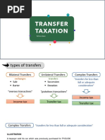 Introduction To Transfer Taxation (Presentation Slides)