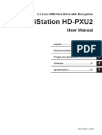 HD PXU2 Manual