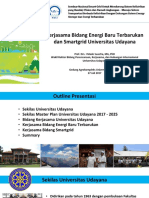 Kerjasama Bidang Energi Baru Terbarukan Dan Smartgrid Universitas Udayana