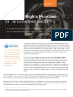 10 Human Rights Priorities: For The Extractives Sector
