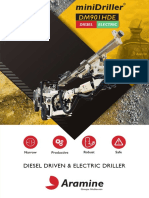 DM901HDE: Diesel Driven & Electric Driller