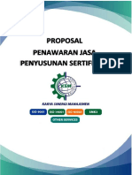Proposal Penawaran ISO & SMK3 PT TRISULA INTIRAYA
