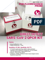 Sars-Cov-2 QPCR Kit: PCR Fluorescence Probe