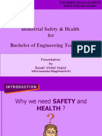 Industrial Safety & Health For Bachelor of Engineering Technology