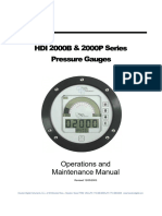 Pressure Gauge - O&M