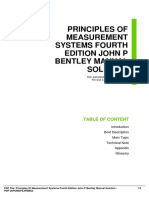 Principles of Measurement Systems Fourth Edition John P Bentley Manual Solution
