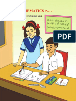 Maharashtra State Board 9th Std Maths Part 1 Textbook Eng