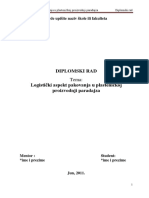 Logistički Aspekt Pakovanja U Plasteničkoj Proizvodnji Paradajza - Diplomski