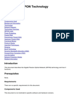 CISCO Important To Understand Gpon Technology