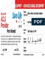 Acls Advanced Cardiac Life Support Certification Course Id Card (1)