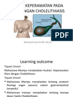 Asuhan Keperawatan Pada Klien Dengan Cholelithiasis - PPTM