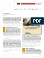 Top 5 Emergencies Requiring Anesthesia