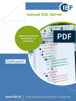 Installation Manual SQL Server