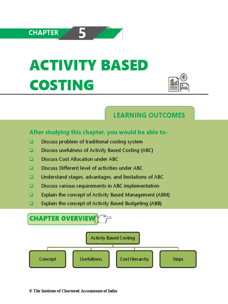 advantages of activity based costing