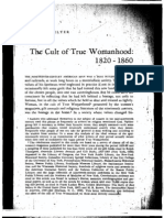 Barbara Welter - The Cult of True Womanhood, 1820-1860