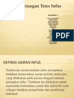 Farmakologi - Perhitungan Tetes Infus