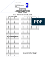 UFF Edital 216 2018 Gabarito TecnicoemContabilidade