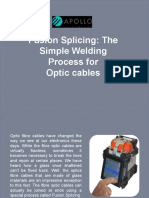 Fusion Splicing: The Simple Welding Process For Optic Cables