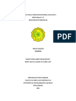 Laporan Akhir Praktikum Kimia Analitik I Melfi Madini 190205045