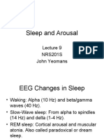 Sleep and Arousal: NRS201S John Yeomans