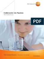 Calibracion de Pipetas