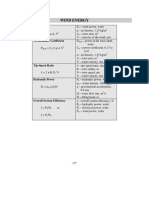 Wind Power Formula