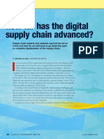 How Far Has The Digital Supply Chain Advanced