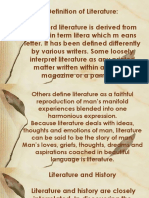 Definition - of - Literature GREAT BOOKS