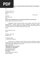 Surat Kebenaran Menjalankan Projek Khidmat Masyarakat