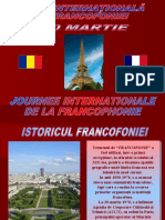 FRANCOFONIE - prezentare