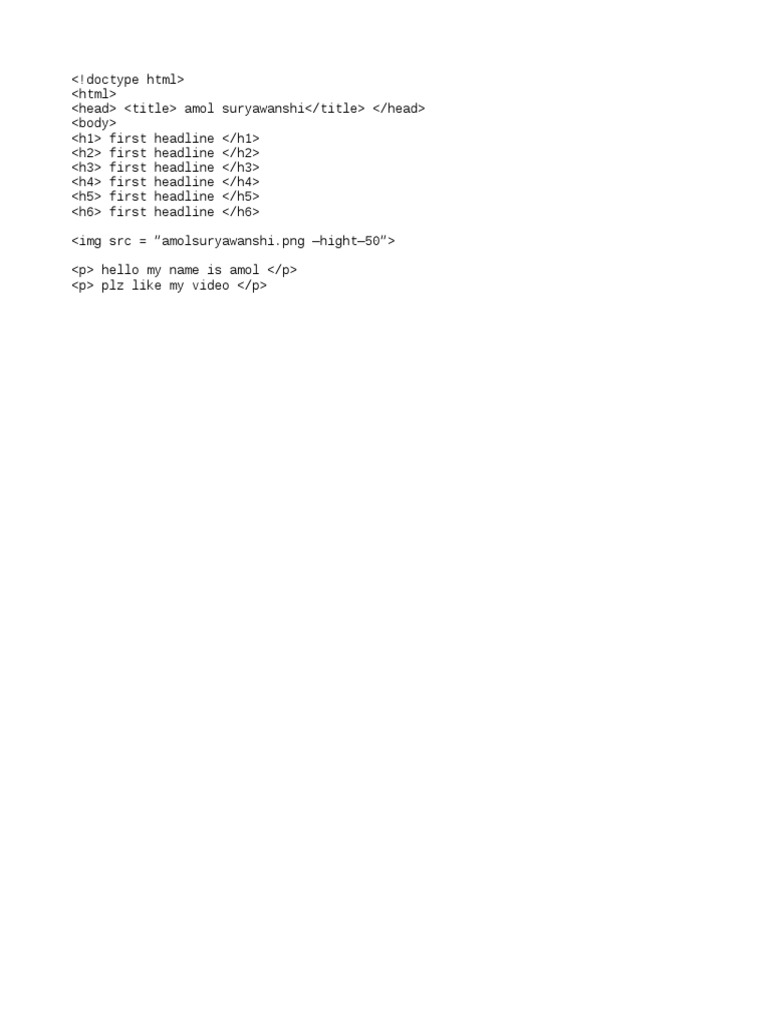 HTML File, HTML | PDF