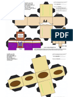 Toadsworth Paper Toy Paper Craft