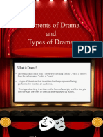 Elements of Drama and Types of Drama