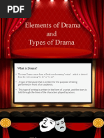 Elements of Drama and Types of Drama